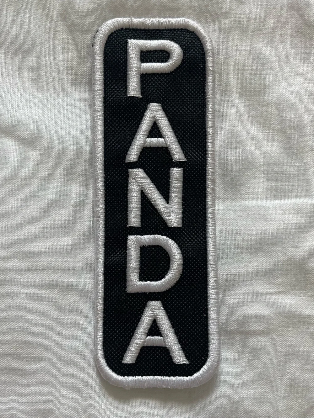 PANDA Velcro Patch Nametag
